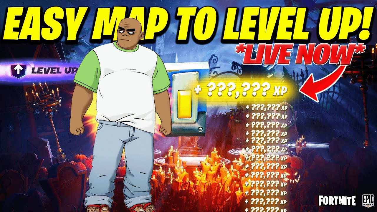 *NEW* Fortnite XP Map to LEVEL UP FAST in Chapter 6 Season 4! (EARN XP))