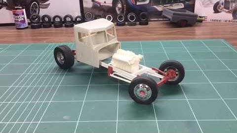 Scratch built Peterbilt Hot Rod