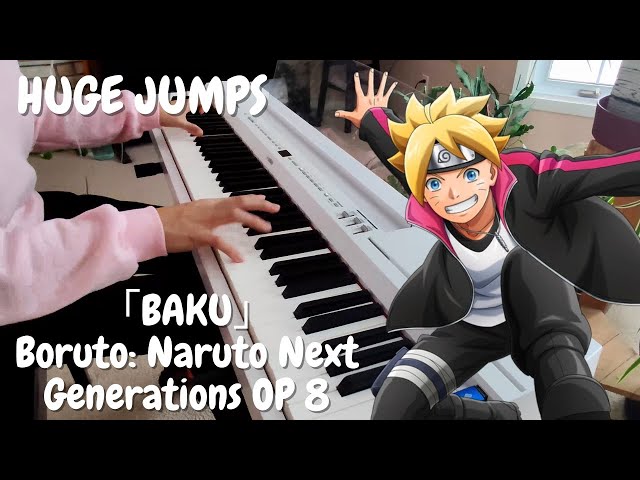 Boruto: Naruto Next Generations - Opening 8 | BAKU (Piano Cover) class=