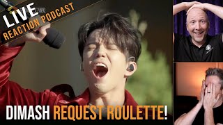 Reactions to Dimash's Fire, Samgau, & Living For The Game! | Live at Voice Beyond Horizon | Ep 99 screenshot 3