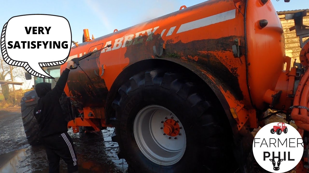 THE BIG WASHDOWN! WASHING THE SLURRY EQUIPMENT. - YouTube