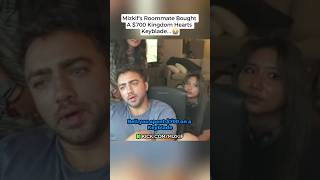 mizkif roommate bought A $700 kingdom hearts keyblade #mizkif
