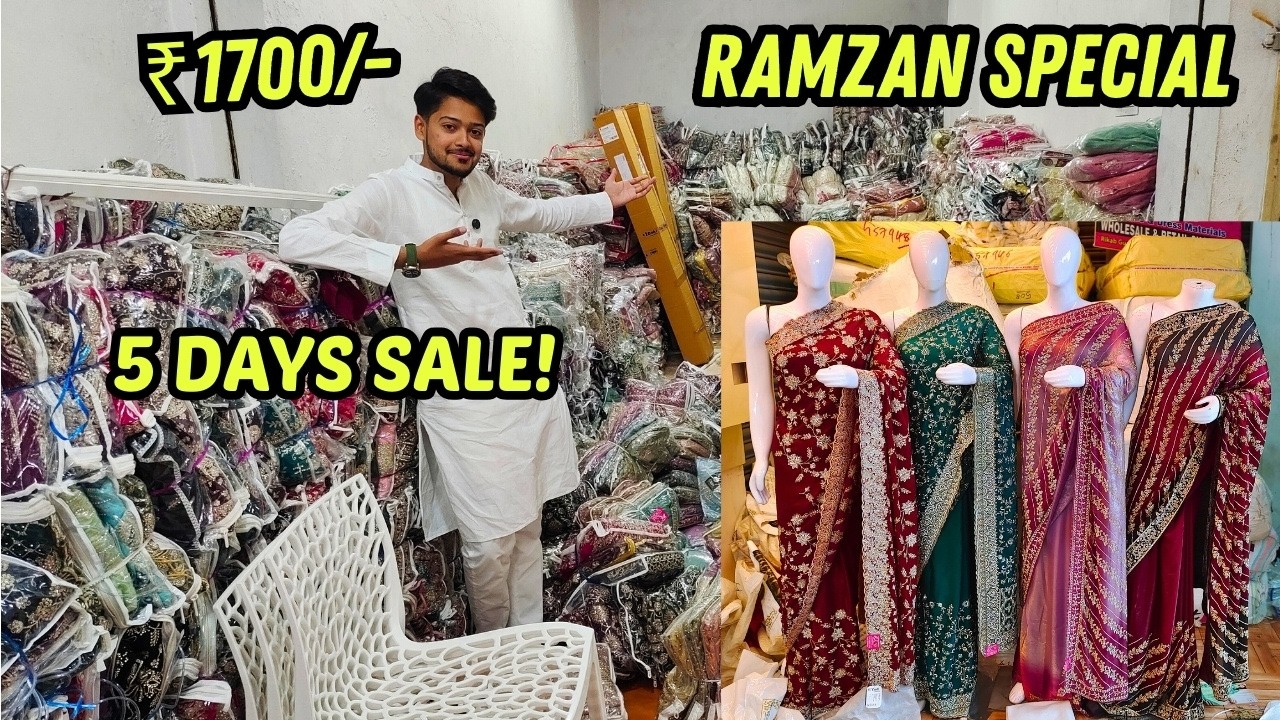 Bridal Wedding Sarees ₹799/- ONLY🔥5 Days SALE YS Textiles Hyderabad