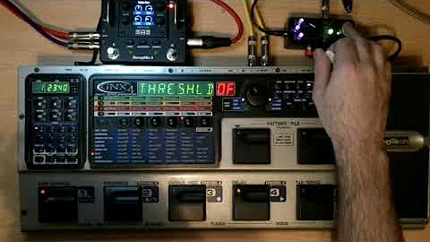 Digitech GNX4 - FX Demo part 3 - Reverb & Delay with ToneX One