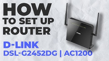 ✅ How to Setup D-Link DSL-G2452DG | How to Set Up D-Link AC1200 DSL-G2452DG WiFi Router