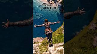 LEAP OF FAITH🦅-AC BLACKFLAG RESYNCED🎮 #assasinscreedblackflag #gamimg #shorts