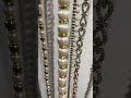 Raz 5' Ribbed Pearl and Rhinestone Christmas Tree Garland G4617576