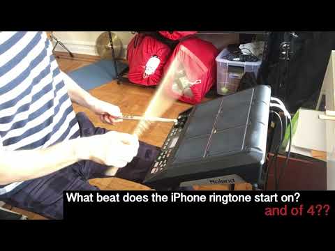 iPhone Ringtone Rhythmic Permutations