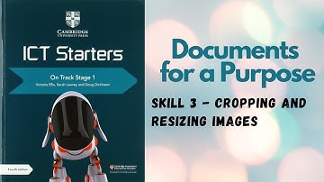 Skill 3 - Cropping and Resizing Images - Documents for a Purpose Cambridge Starters On Track Stage 1