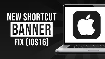 How To Remove Shortcut Banner iOS 16 Shortcut