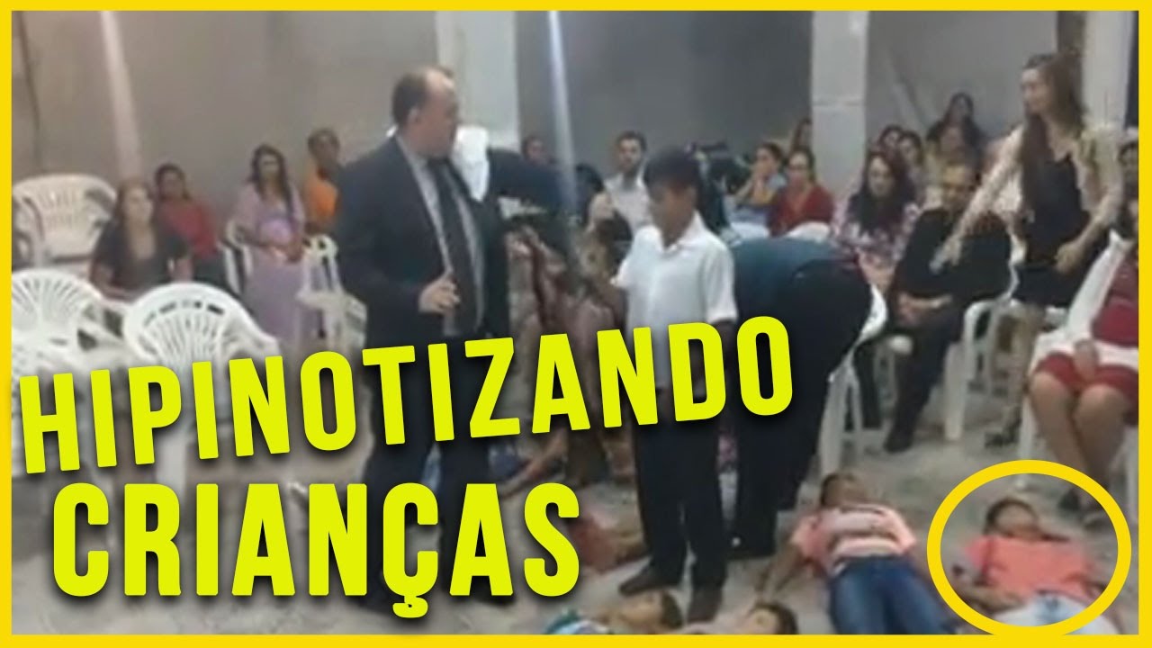 Pastor hipnotiza crianças durante culto