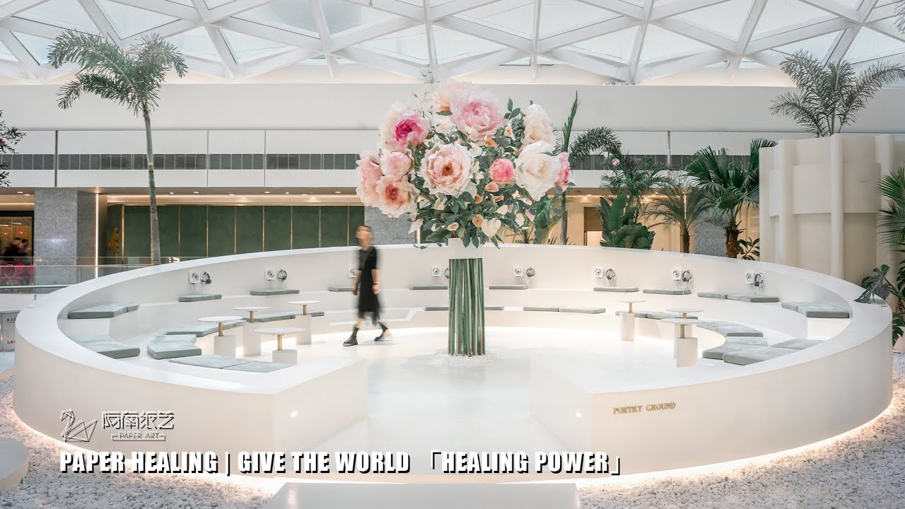 Paper Healing | Give the world 「Healing Power」| Tomacado x NanPaper Art