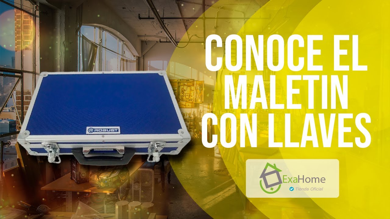 Conoce el Maletin Robust de 40 cm con Llaves y Abrilo Super Facil - YouTube