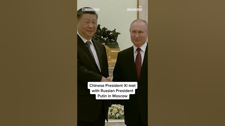 Chinese President Xi Jinping says his visit to #Russia was intended to strengthen their partnership.