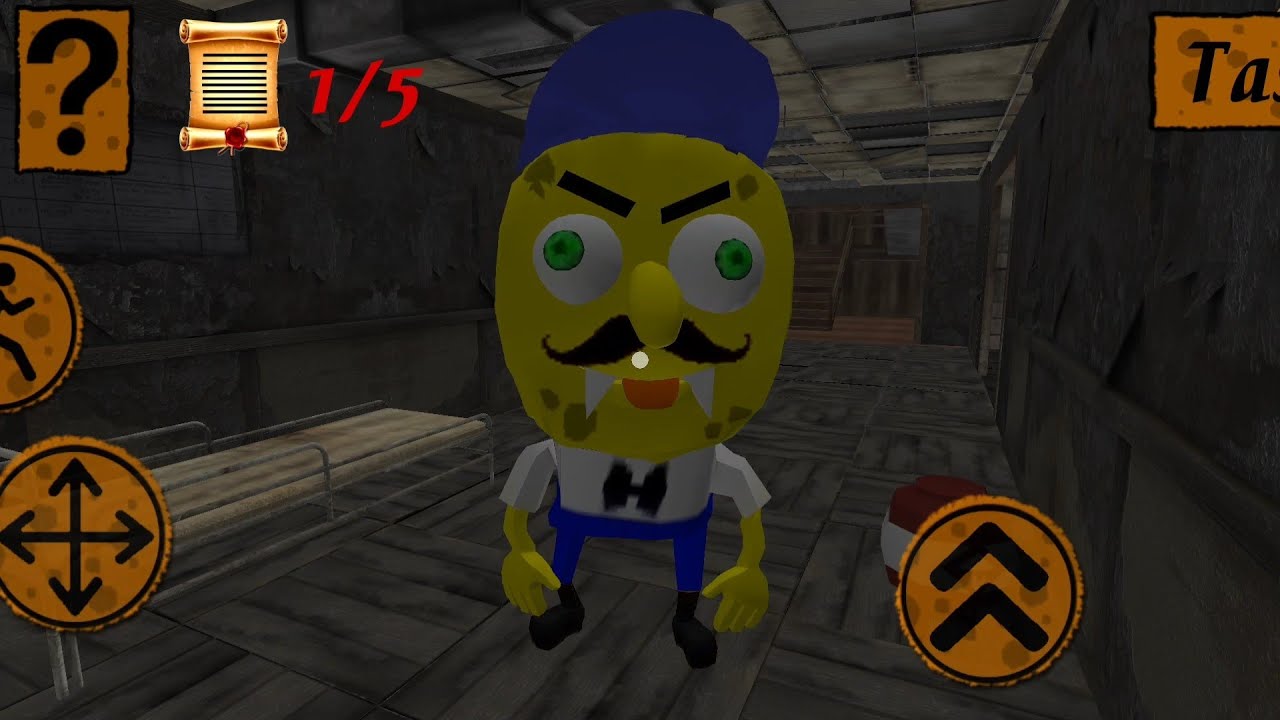 Sponge Neighbor's Hospital Scary Friends Escape - Episode 2 - Gameplay #2