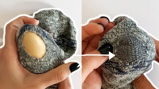 Darning Socks | Easy How to Repair a Hole in your Sock