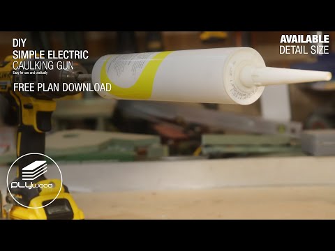 Simple Electric Caulking Gun - How to
