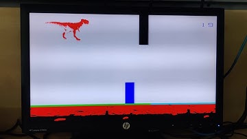 IIITD DHD 2019 Group 11-Save The Dino Game using Basys 3 FPGA