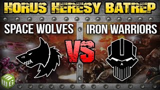 Down to the Basics - Space Wolves vs Iron Warriors Horus Heresy 2.0 Battle Report Ep 150 screenshot 4