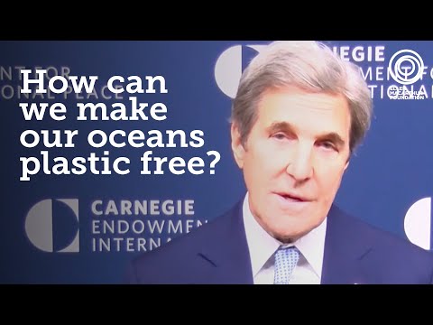 John Kerry - New Plastics Economy Innovation Prize