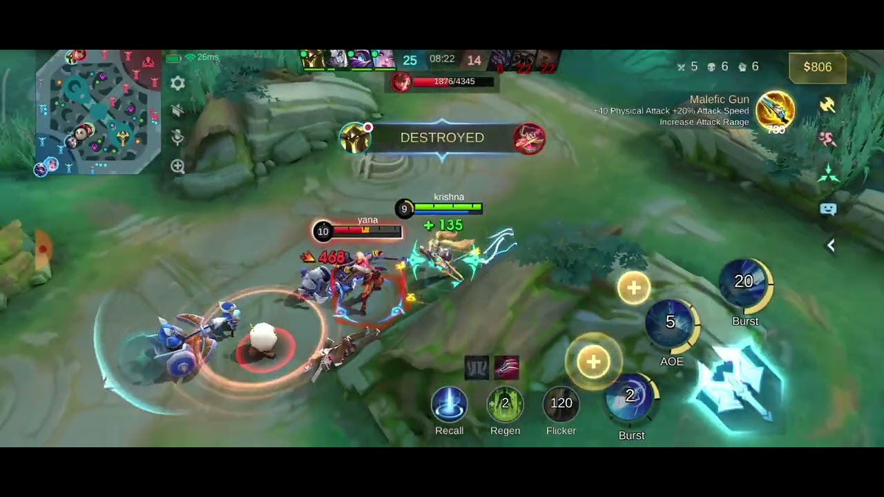 Moba legends grandmaster op gameplay 9kills+layla character. 