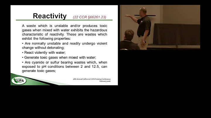 HAZARDOUS WASTE 101 (Part 1 of 2)