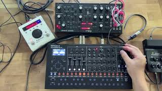 updated Roland SH-4d & Moog LABYRINTH