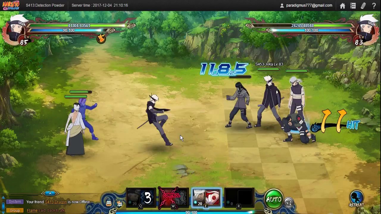 Наруто онлайн 4.0 магазин картинок, и мета европейских серверов.