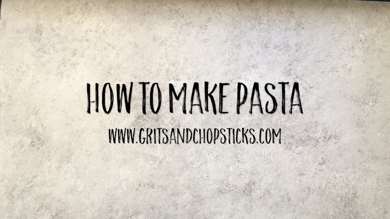 How to Make HandCut Pasta (Without a Machine) YouTube