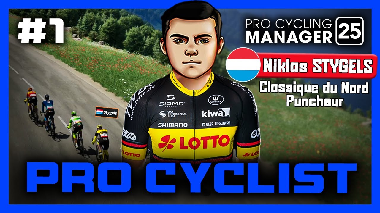 PRO CYCLING MANAGER 25 - PRO CYCLIST #1 : Stygels le Classicman !