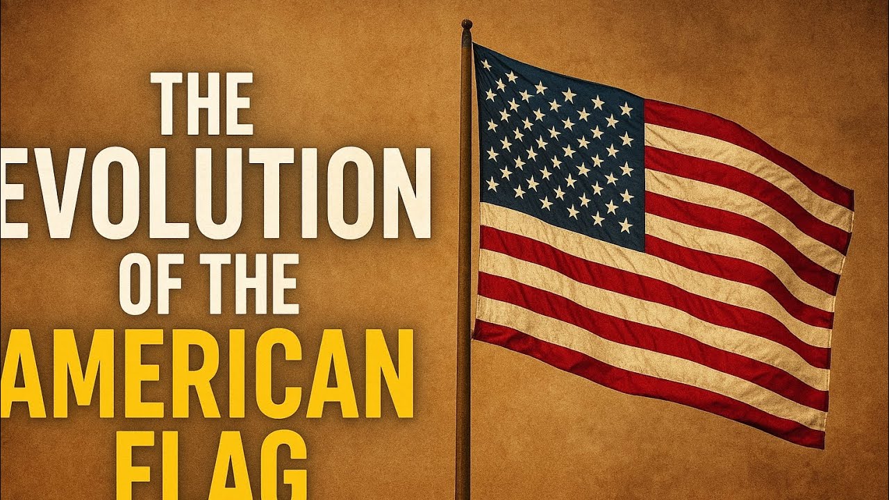 The Evolution of the American Flag 🇺🇸 | Untold History of the USA