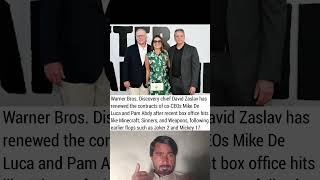 Warner Bros. Renews CEO Contracts After Major Box Office Comeback