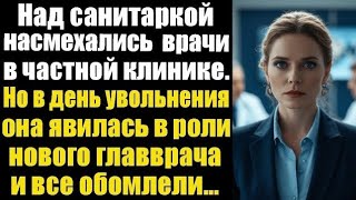 Медсестру высмеивали врачи в частной клинике.Но в день своего увольнения она показала…