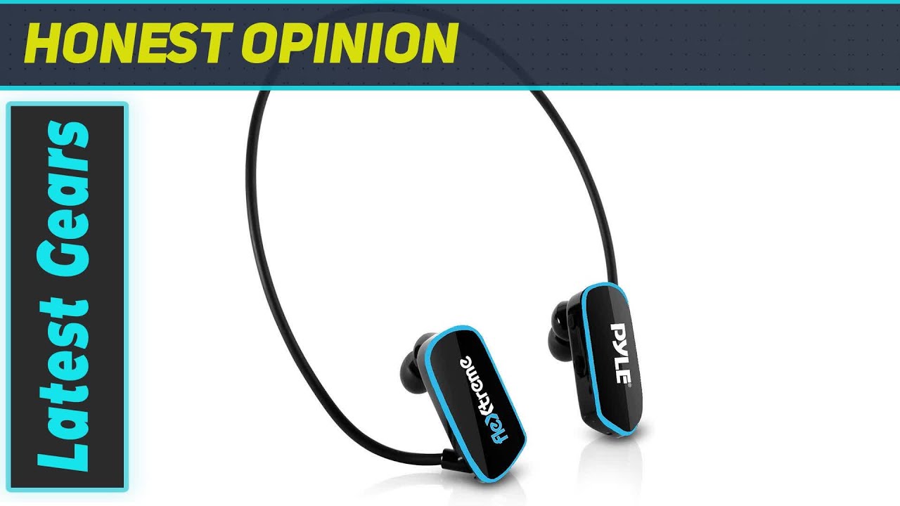 Pyle Waterproof MP3 Player Swim Headphone Review YouTube