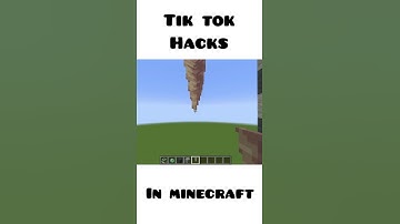 Minecraft Make a End portal trap / Minecraft Tik tok hacks