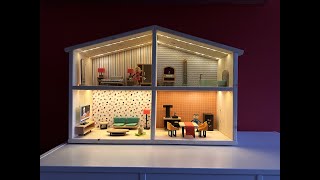 DIY Puppenhaus inklusive LED Beleuchtung