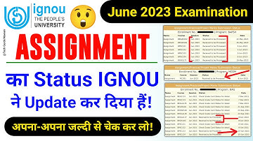 (Breaking News) Assignment Status 2nd Big Update Published! | Assignment Status Kaise Check Kare?