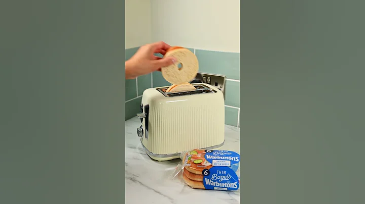 Thin Bagel Hack  #food #breakfast