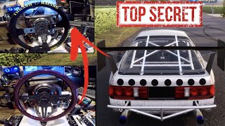 Attaching My REAL DRIFT Wheel On My Sim RIG!! - CarX Drift SECRET Sections screenshot 4