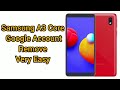 How to samsung a3 core frp bypass google account remove