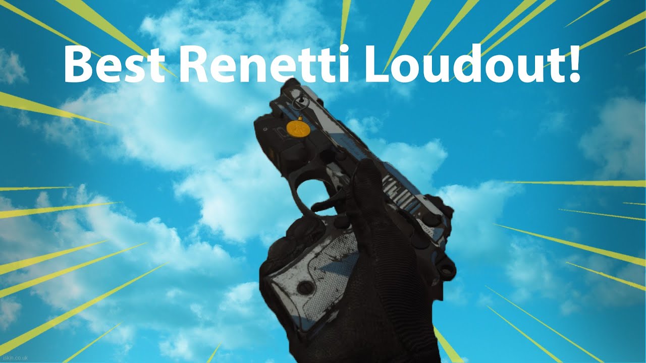 Best Renetti Class Setup!! - Call of Duty Modern Warfare