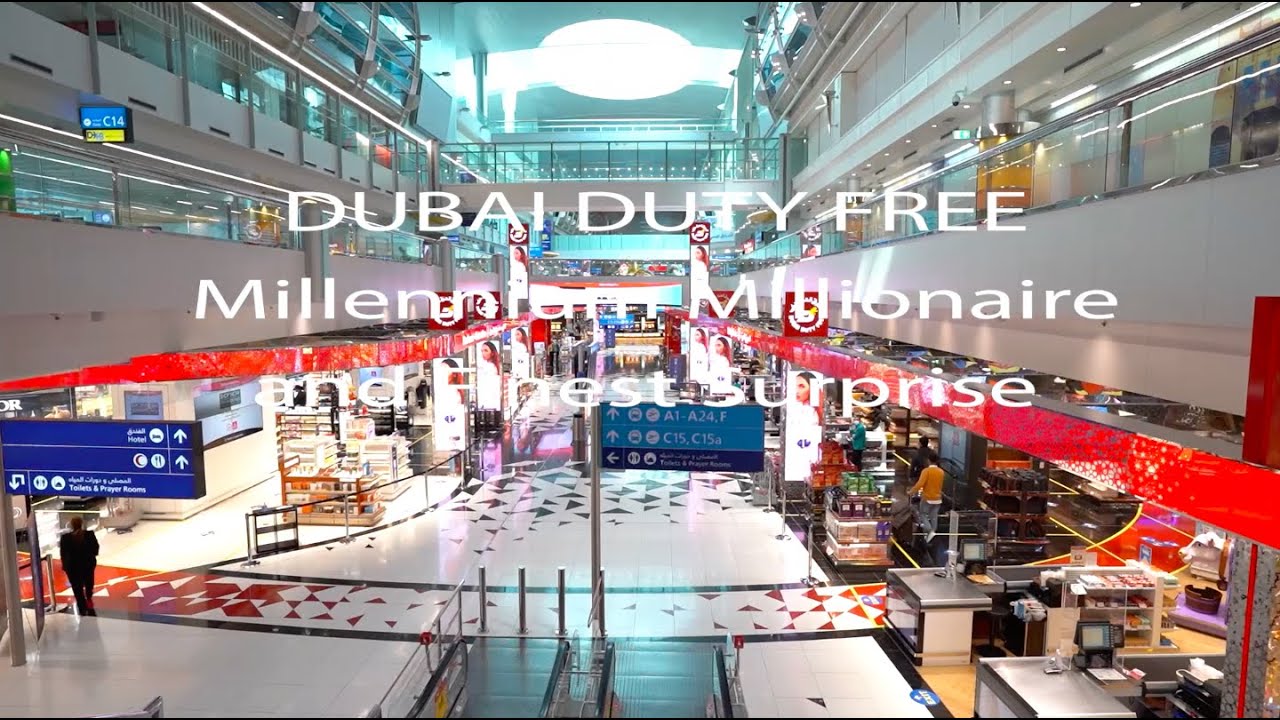 Dubai Duty Free Millennium Millionaire and Finest Surprise draw for