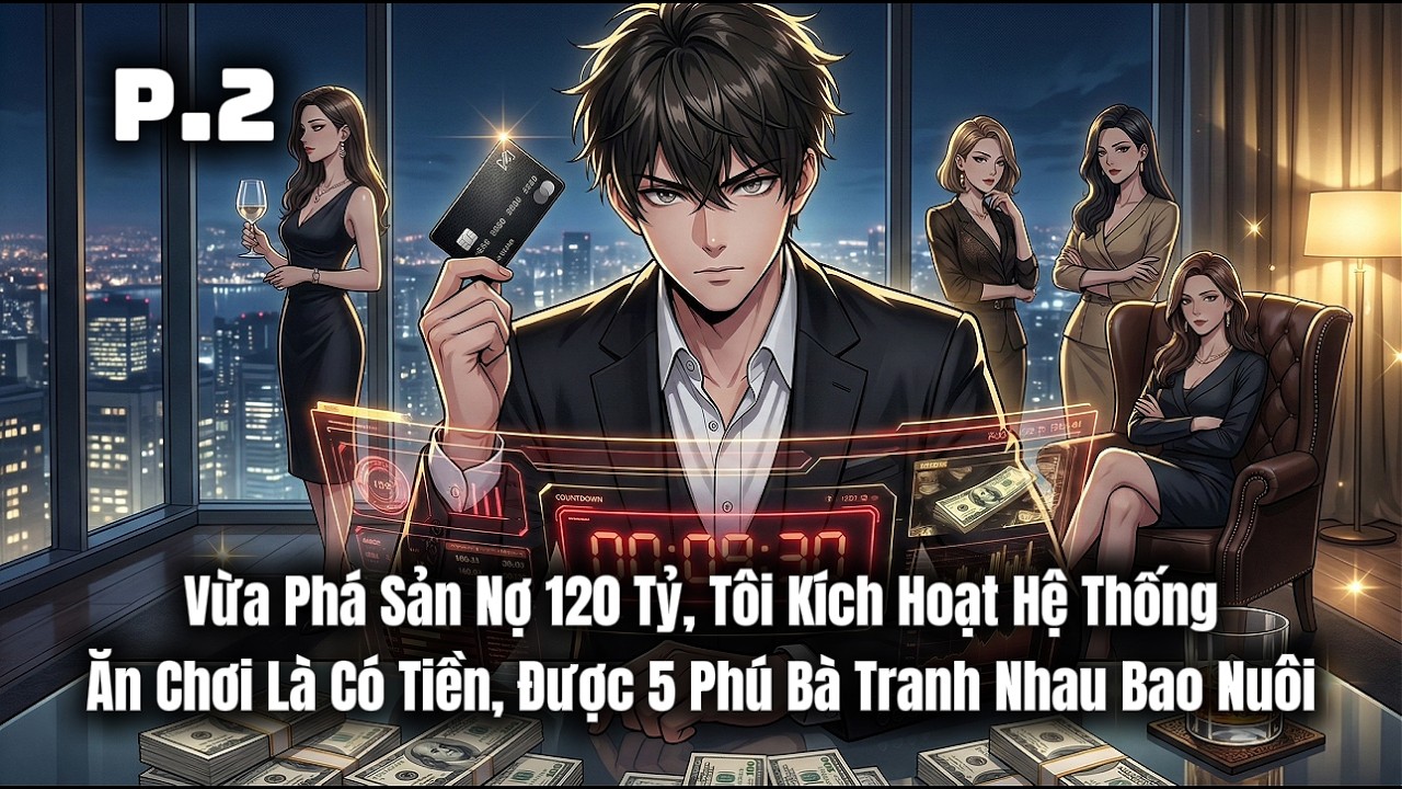 Vừa Phá Sản Nợ 120 Tỷ, Tôi Kích Hoạt Hệ Thống Ăn Chơi Là Có Tiền, Được 5 Phú Bà Bao Nuôi | Phần 2