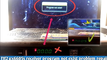 how to repair F1f2 receiver program not exist problems solution was!receiver channel delete solution
