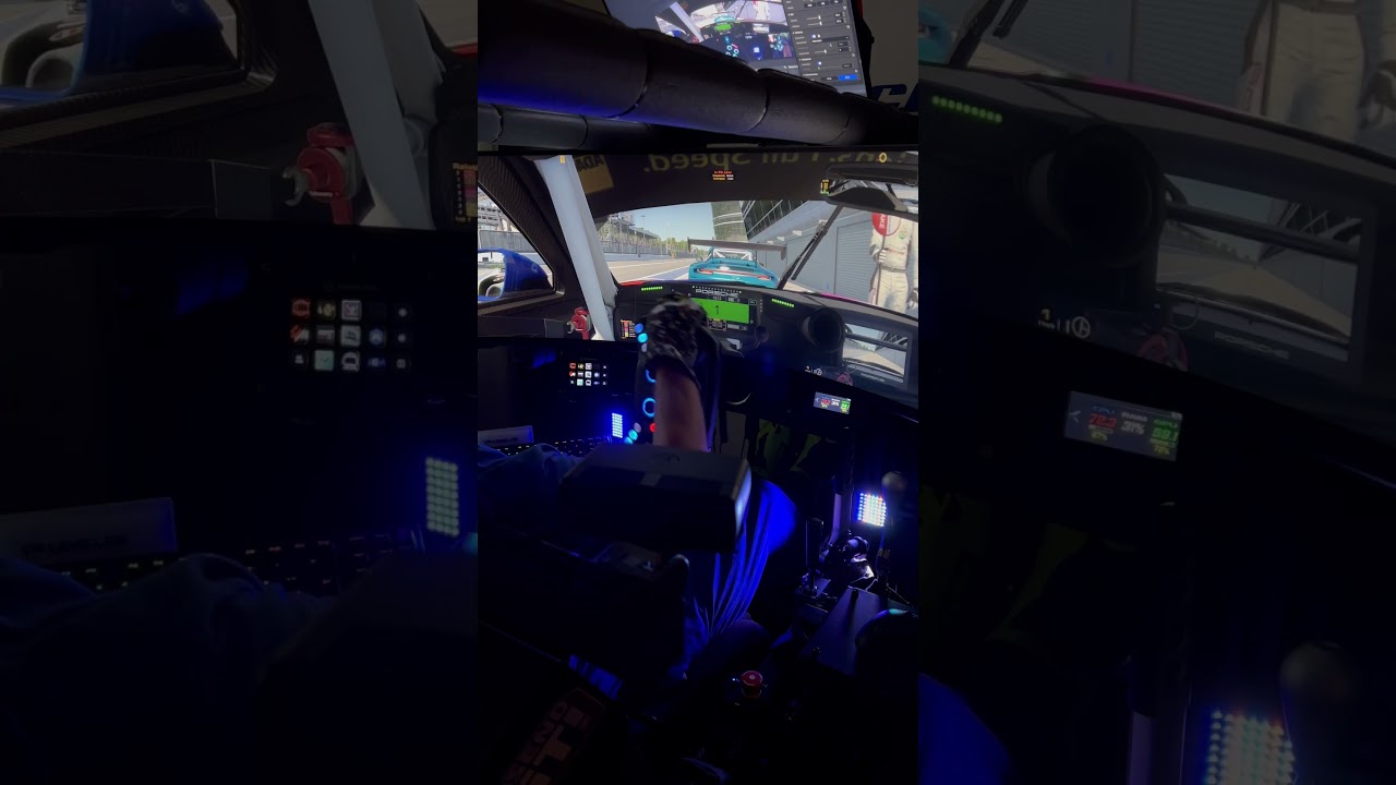 V-PGT Porsche 911 GT3-R (992) similar SimRacing Steering Wheel iRacing FullMotion 57"  Simulator