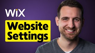 How to Change Website Settings on Wix