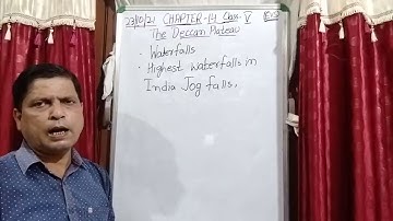 Class V EVS 23 10 2021 by Mr Rupesh Chapter 14 Deccan plateau