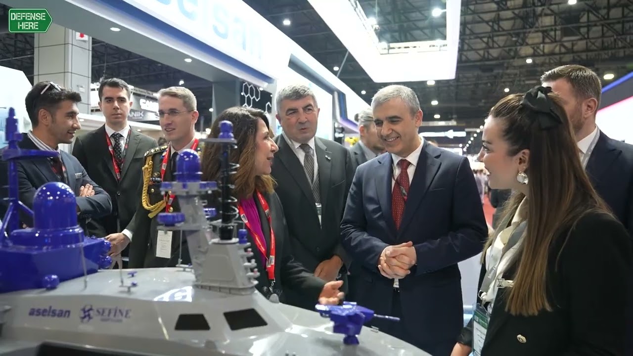 Компания ASELSAN представила свою продукцию на выставке Defense & Security 2023
