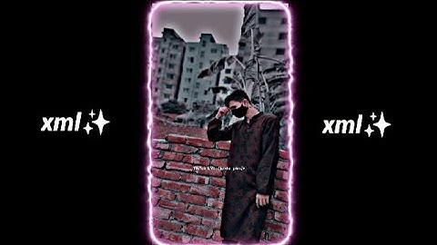 N E W - B R O K E N - X M L @hridu_p4n Own Voice 🥺 #alightmotion