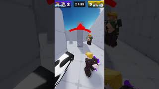 Trickshotting in a EPIC COMEBACK IN ROBLOX RIVALS 🤯 #shorts #rivals #roblox #viral #trending